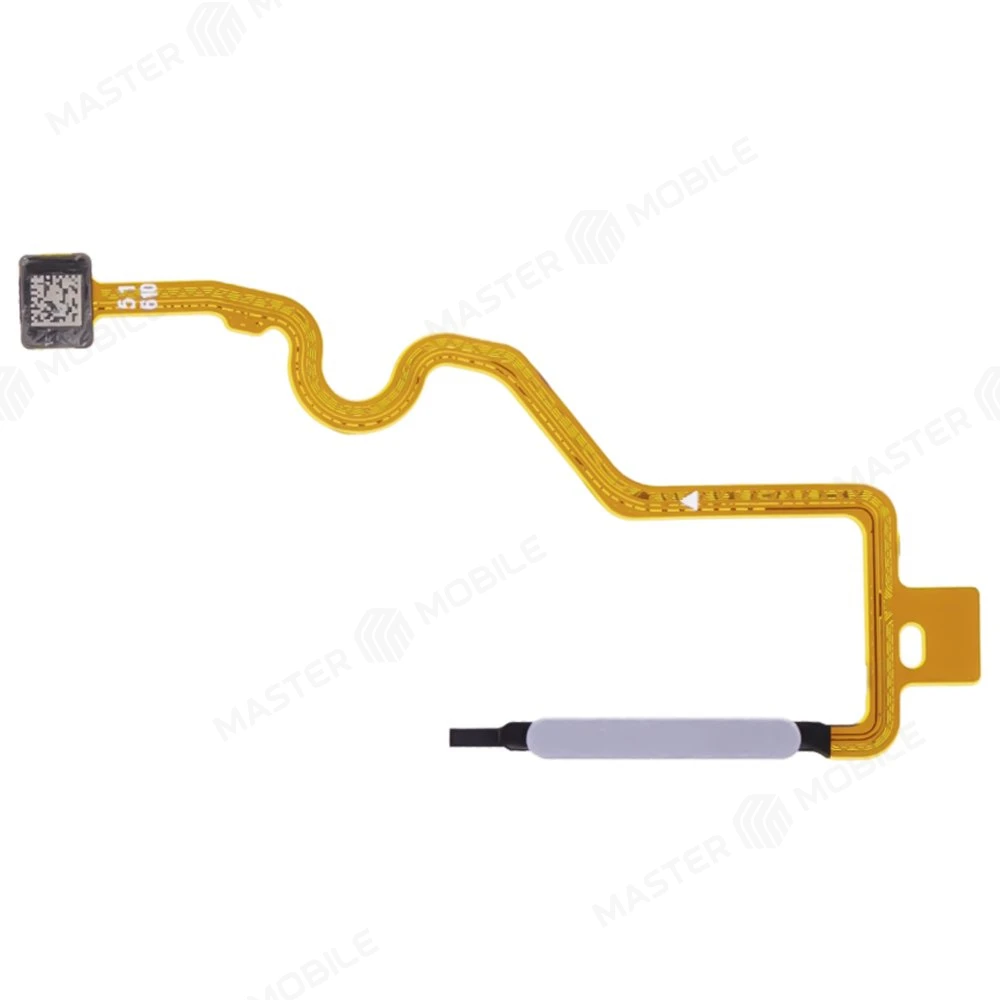 Шлейф для Tecno Spark 30 5G (KL8) с комп. + сканер отпечатка пальца (серебристый)  фото №1