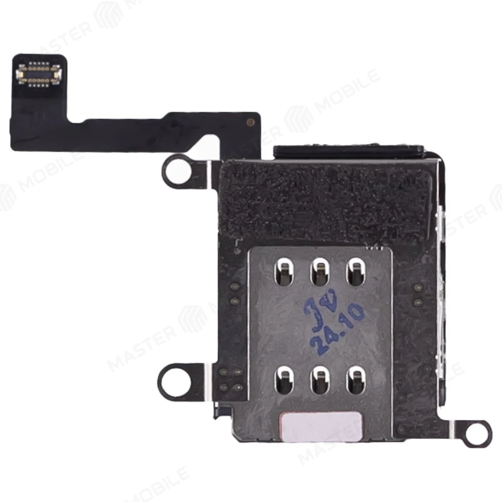 Шлейф для Apple iPhone 12 Pro Max с комп. + разъем SIM (ORIG100) фото №2