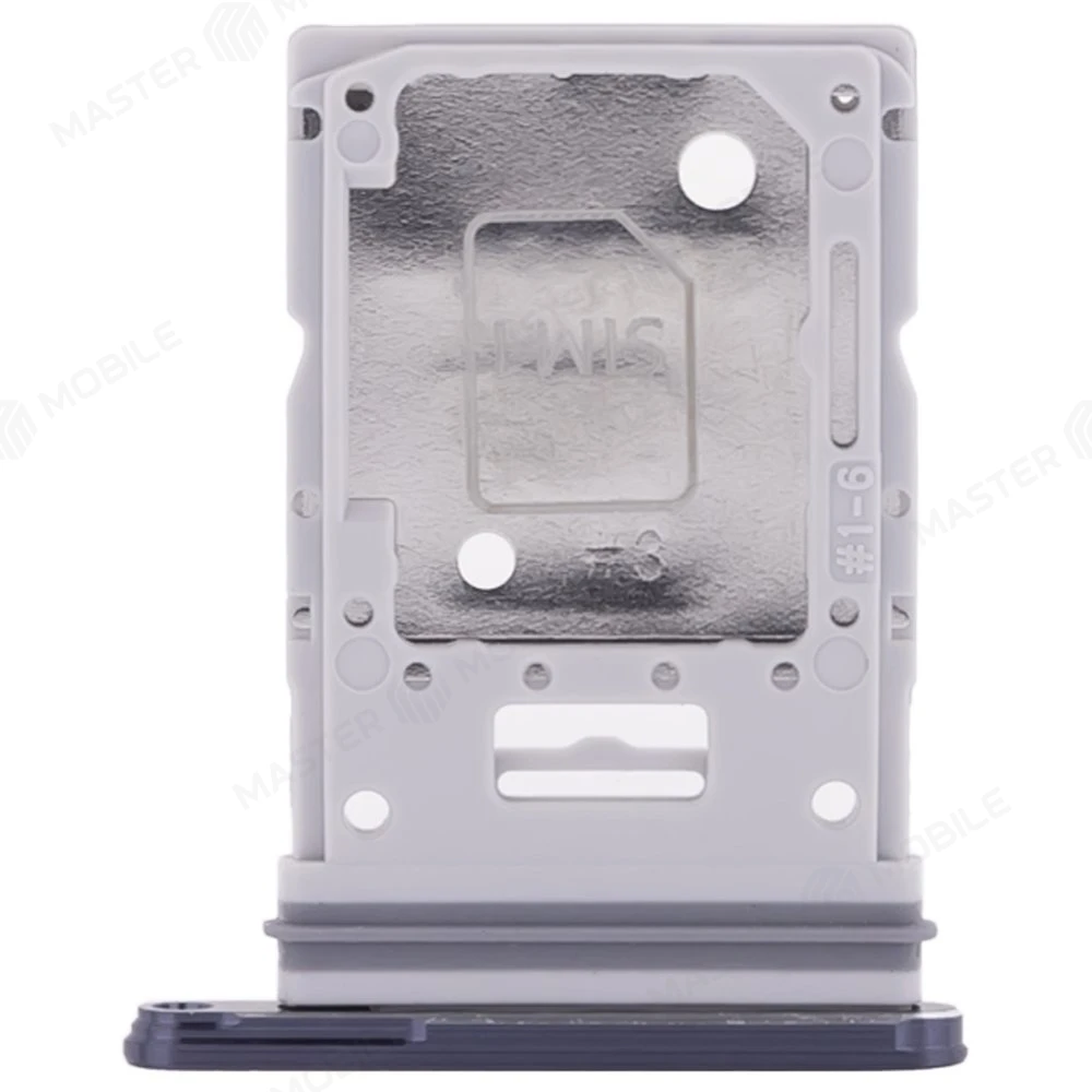 Держатель сим-карты для Samsung A556 Galaxy A55 5G (черный) фото №1