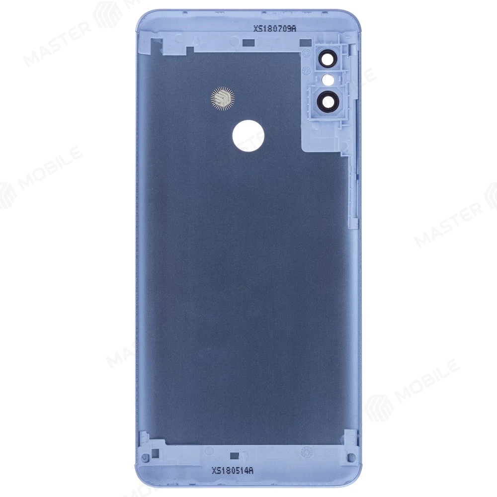 Задняя крышка для Xiaomi Redmi Note 5 (синий) (в сборе со стеклом камеры) фото №2