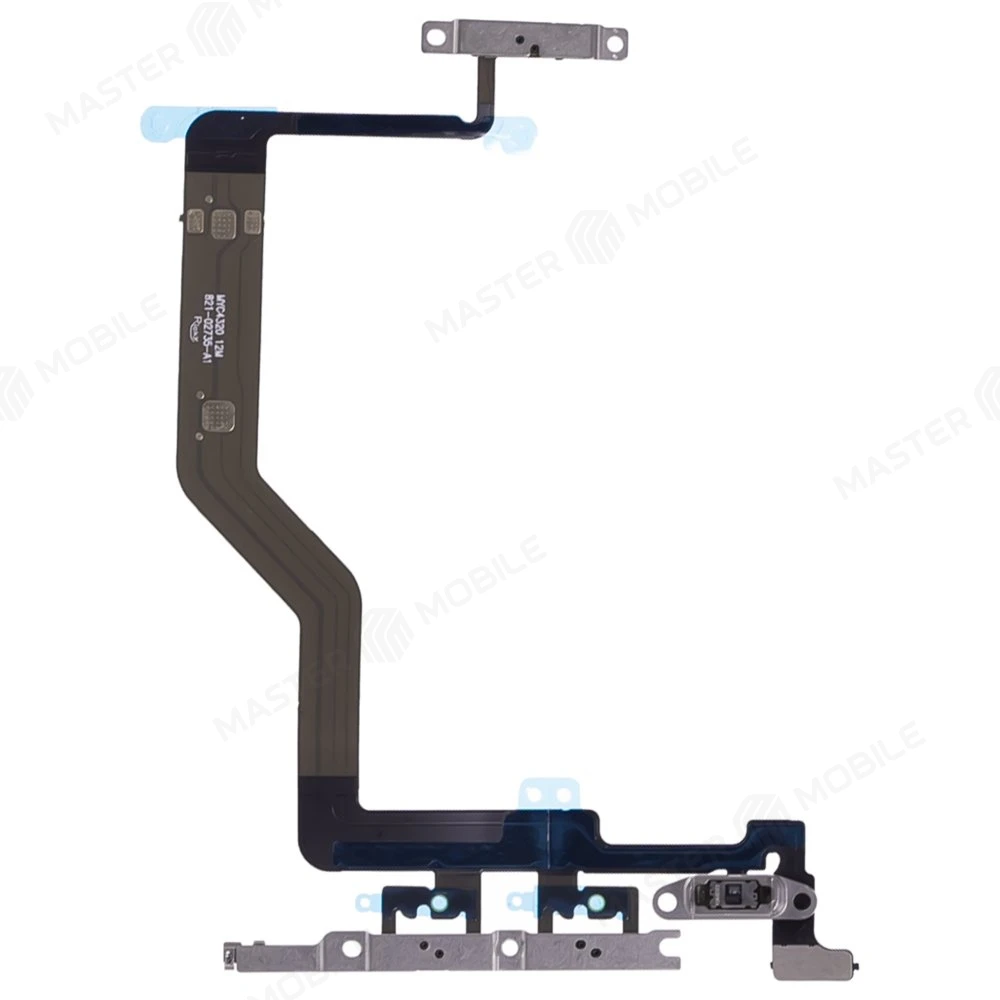 Шлейф для Apple iPhone 12 Pro Max с комп. (на кнопку включения и кнопки громкости)  фото №2