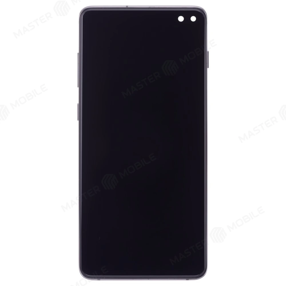 Дисплей для Samsung G975 Galaxy S10+ + тачскрин (черный) (в рамке) (In-Cell) фото №1