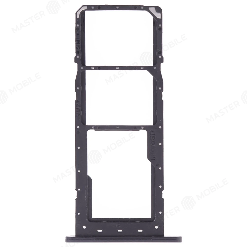 Держатель сим-карты для Samsung A145 Galaxy A14 (черный) фото №1