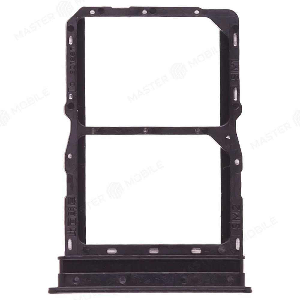 Держатель сим-карты для Huawei Honor X7b (CLK-LX1) / Honor 90 Smart (CLK-NX1) (черный) фото №1