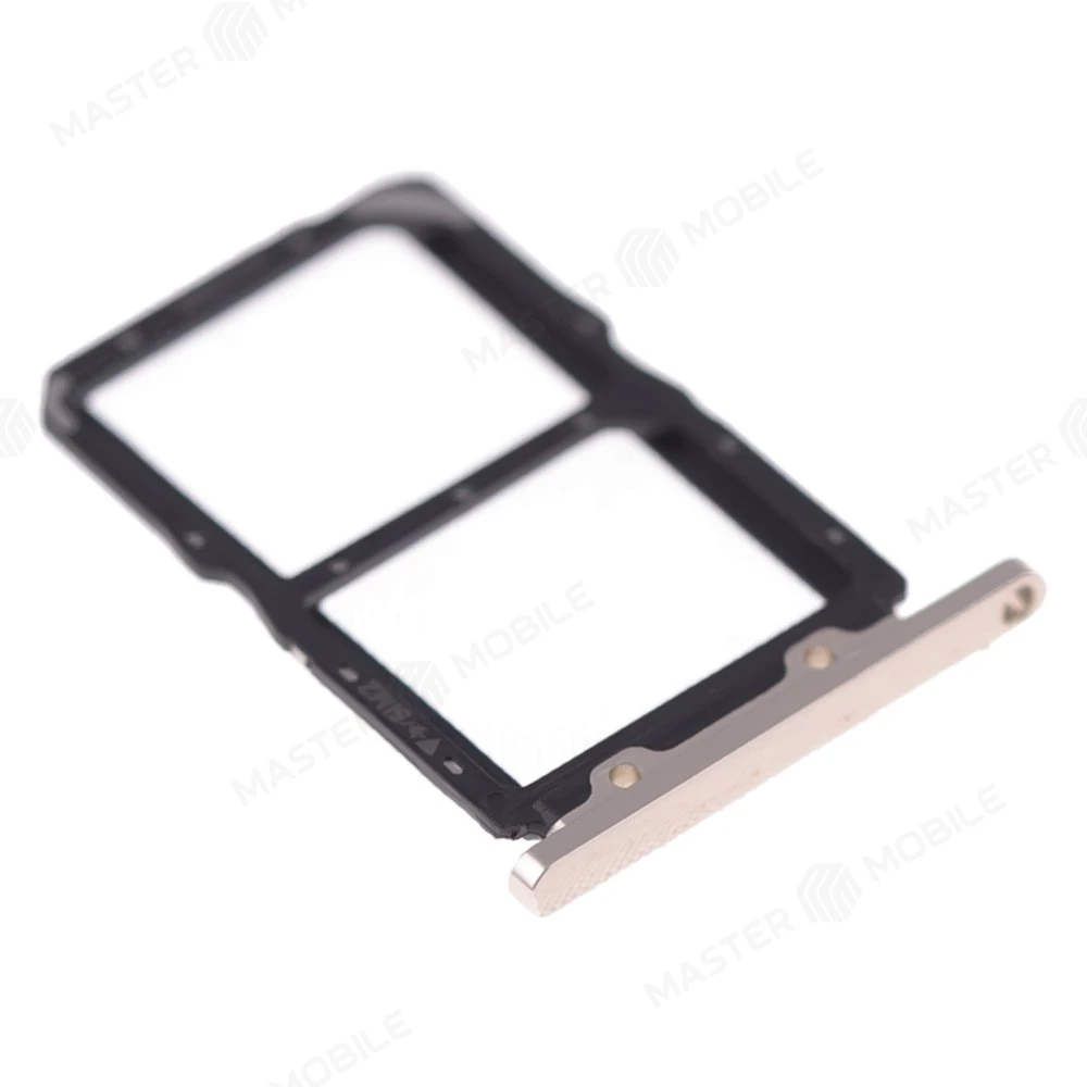 Держатель сим-карты для Huawei Honor 20 (YAL-L21) / Nova 5T (YALE-L61A) (золотистый) фото №3