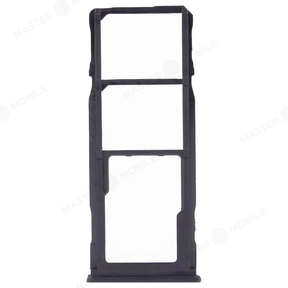 Держатель сим-карты для Samsung M315 Galaxy M31 (черный) фото №2