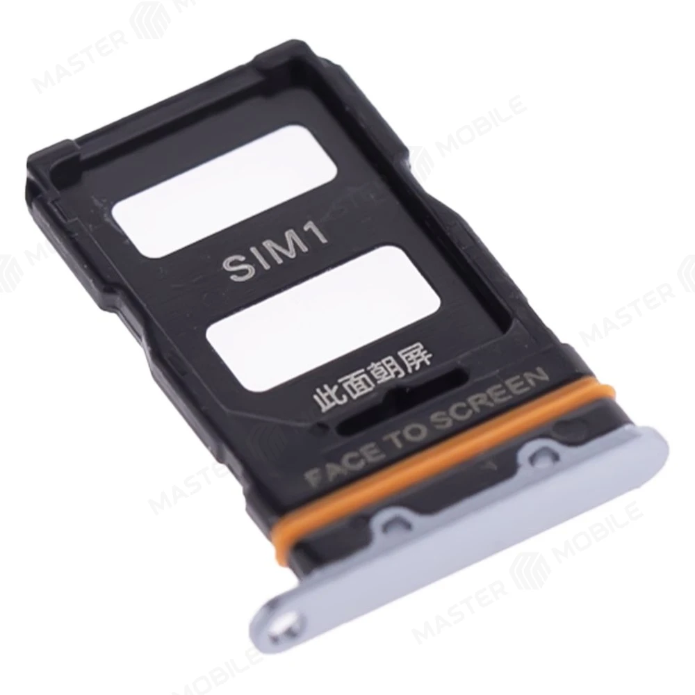 Держатель сим-карты для Xiaomi 12 (2201123G) / 12X (2112123AG) (голубой) фото №3