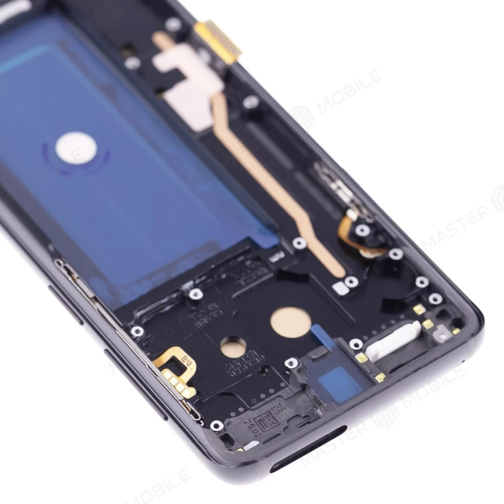 Дисплей для Samsung G960 Galaxy S9 + тачскрин (черный) (в рамке) (OLED) (Full Size) фото №3