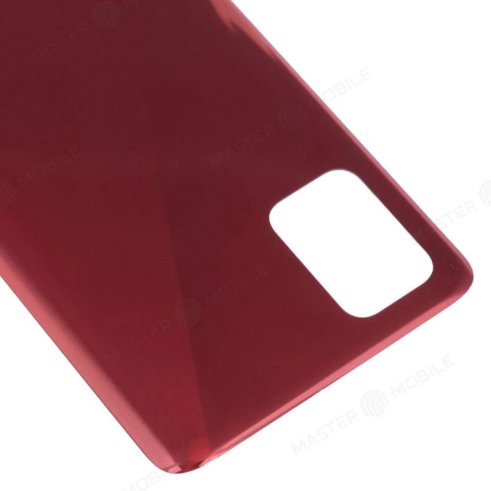 Задняя крышка для Samsung A515 Galaxy A51 (красный) фото №3