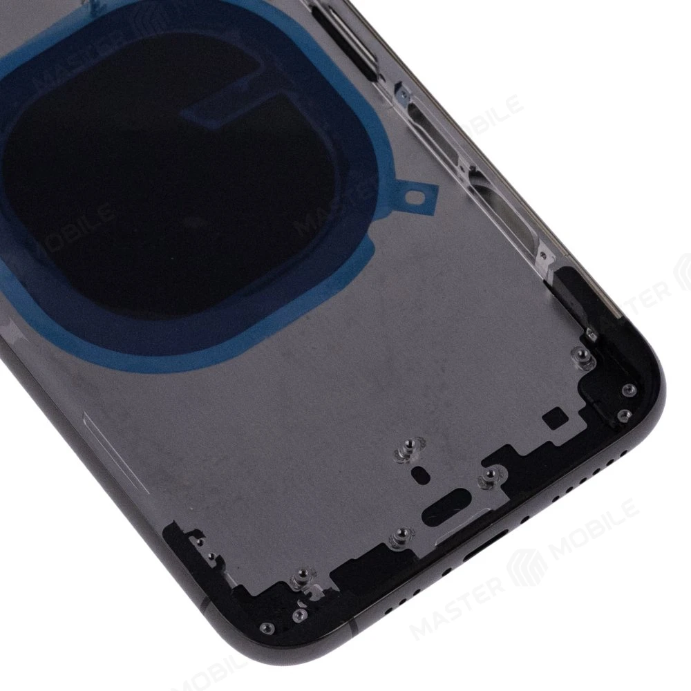 Корпус для Apple iPhone Xs (серый) (Premium) фото №4