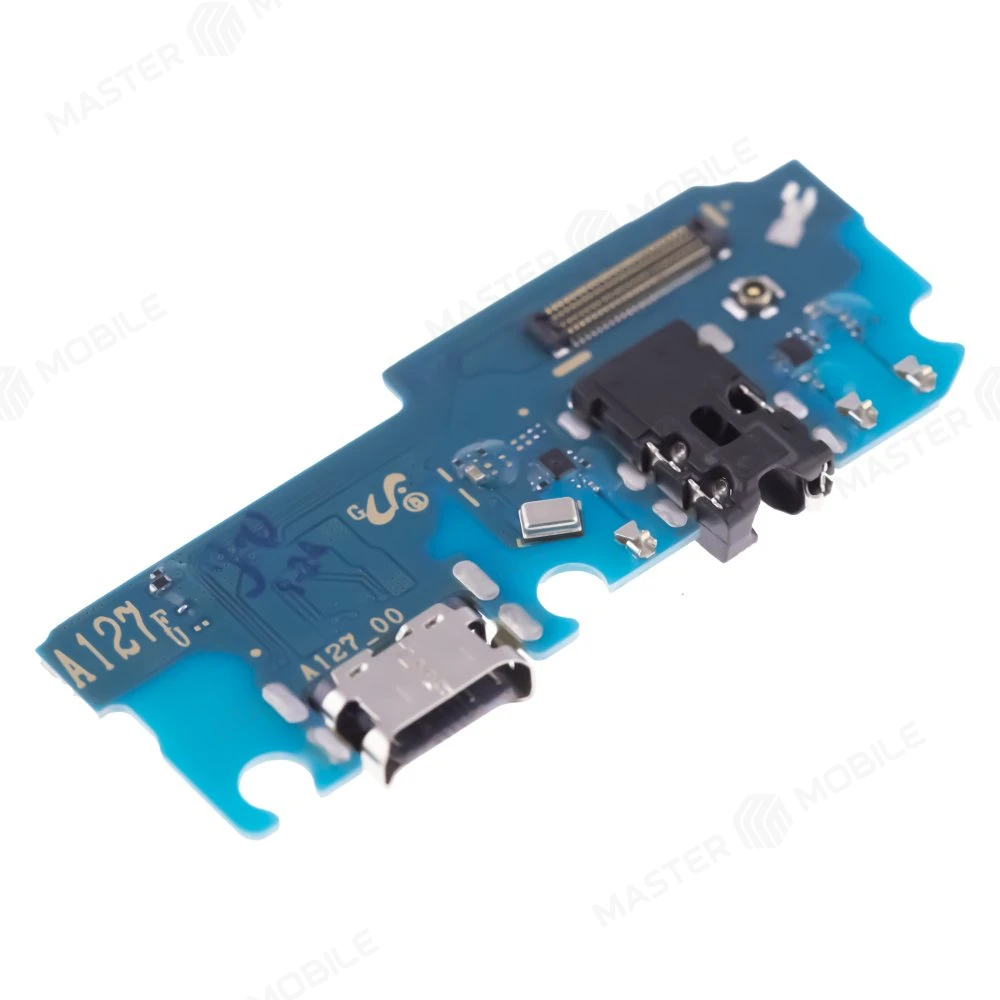 Нижняя плата для Samsung A127 Galaxy A12 Nacho с комп. + разъем зарядки + разъем гарнитуры + микрофон  фото №3