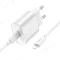 Сетевое зарядное устройство Hoco C109A TypeC 20W + кабель TypeC - Lightning (белый) фото №2