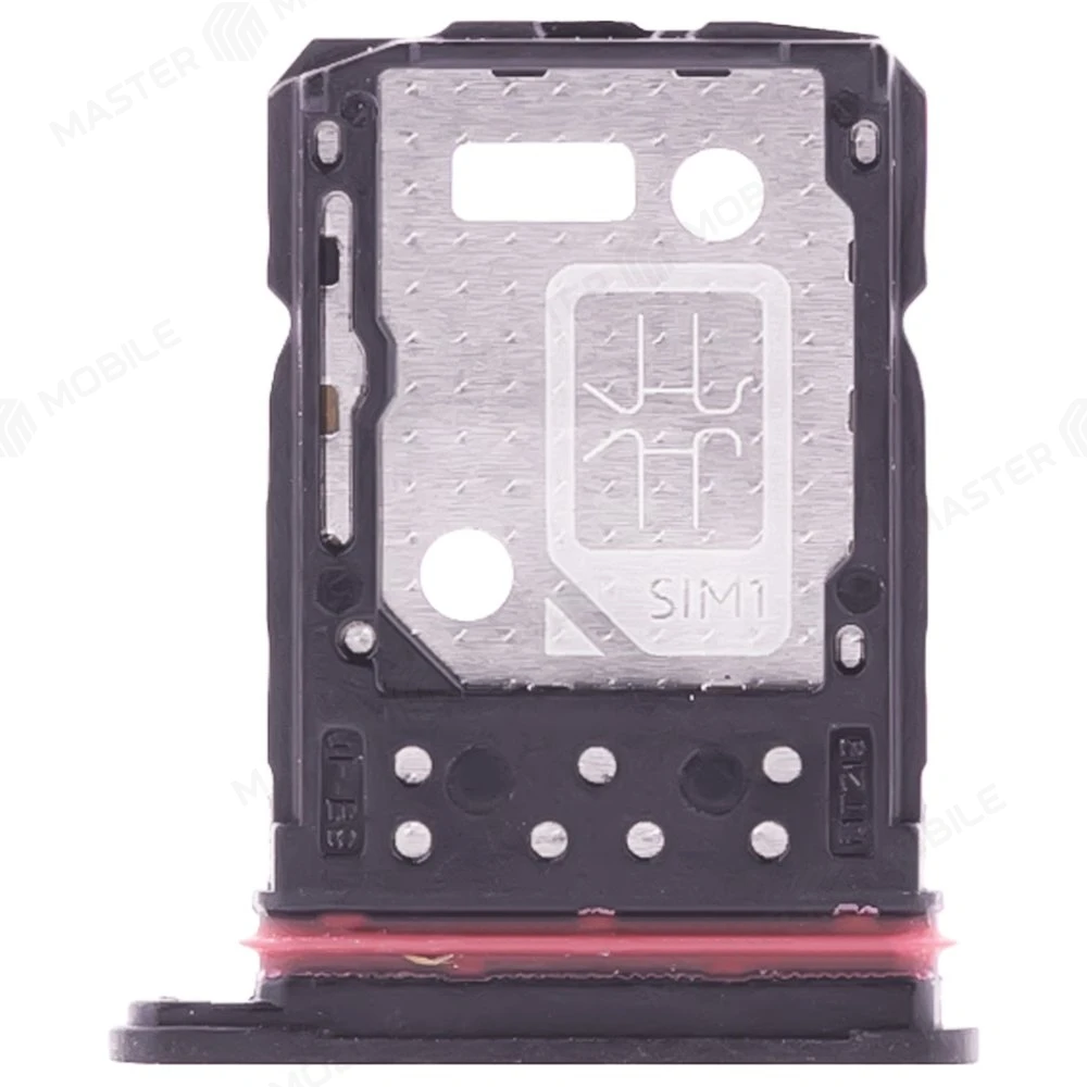 Держатель сим-карты для Vivo V25e (V2201) (черный) фото №1
