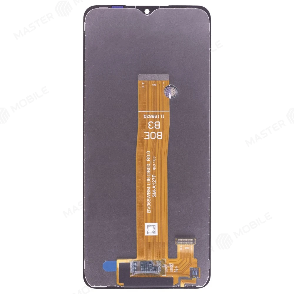 Дисплей для Samsung A127 Galaxy A12 Nacho + тачскрин (черный) (ORIG100) (SP) фото №2