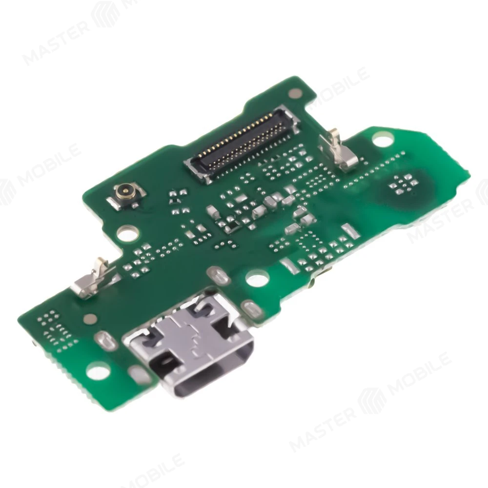 Нижняя плата для Huawei Y7 2017 (TRT-LX1) с комп. + разъем зарядки + микрофон  фото №3