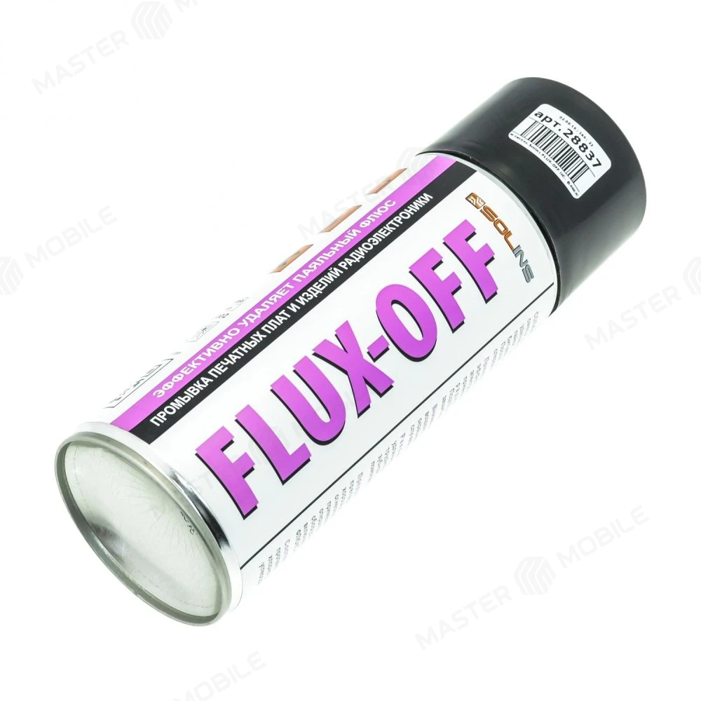 Спрей-очиститель Solins FLUX-OFF (очиститель от флюса) (400 мл) фото №1