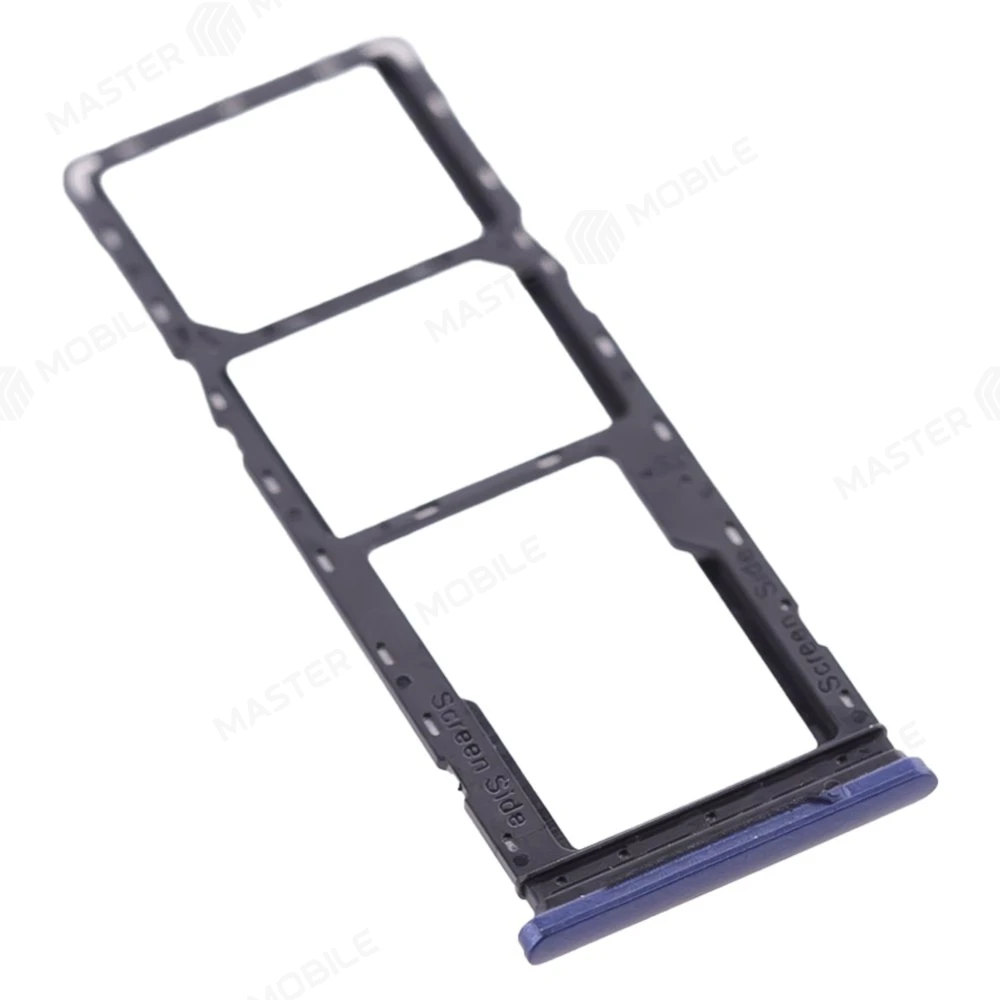 Держатель сим-карты для Tecno Spark 8P (KG7n) (синий) фото №3