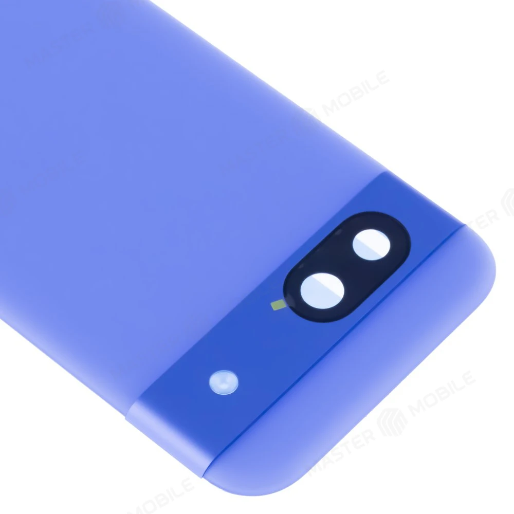 Задняя крышка для Google Pixel 8A (GKV4X/G6GPR/G8HHN/G576D) (синий) (в сборе со стеклом камеры) фото №3