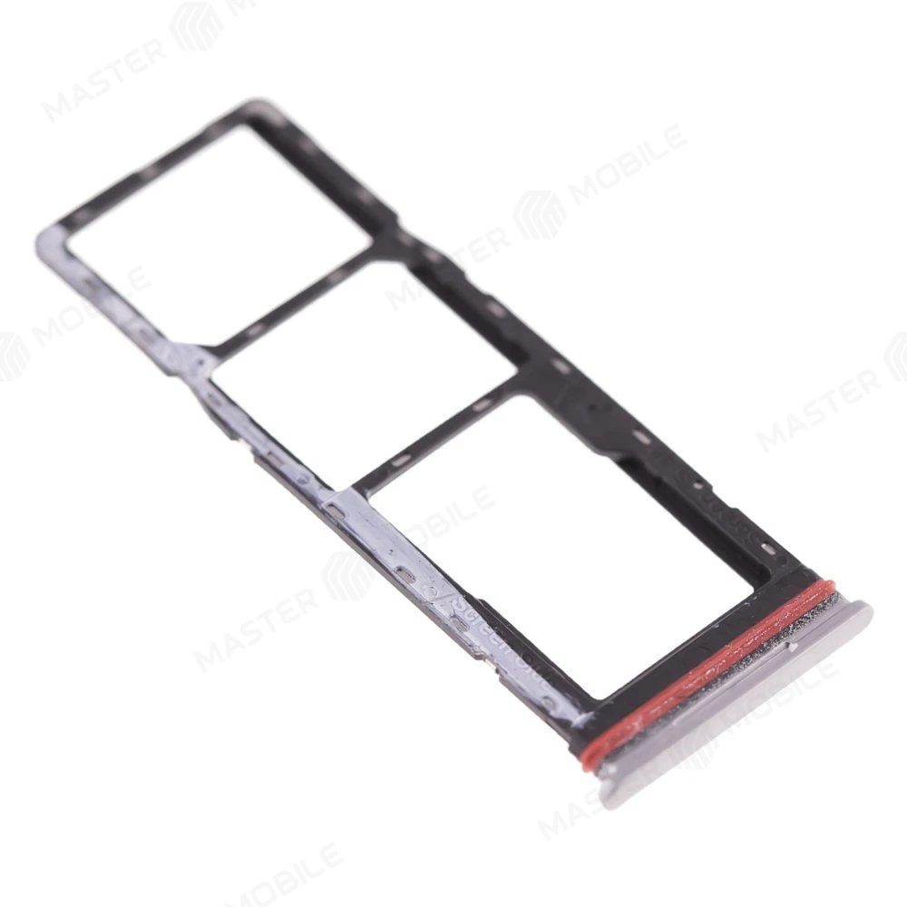 Держатель сим-карты для Tecno Spark GO 1 (KL4) (белый) фото №3