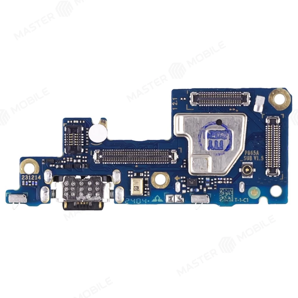 Нижняя плата для Infinix Note 40 Pro+ 5G (X6851B) с комп. + разъем зарядки + микрофон + разъем SIM (ORIG100) фото №1