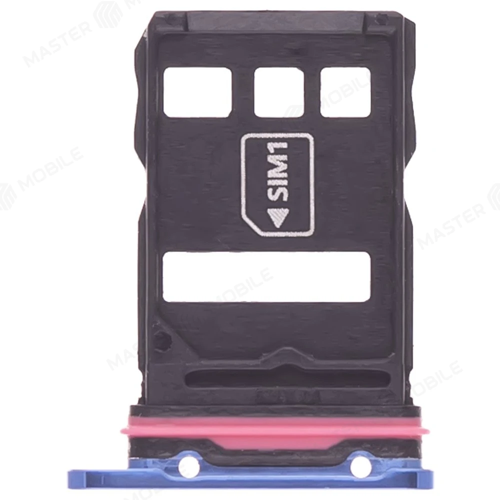 Держатель сим-карты для Huawei P40 Pro (ELS-NX9) (синий) фото №1