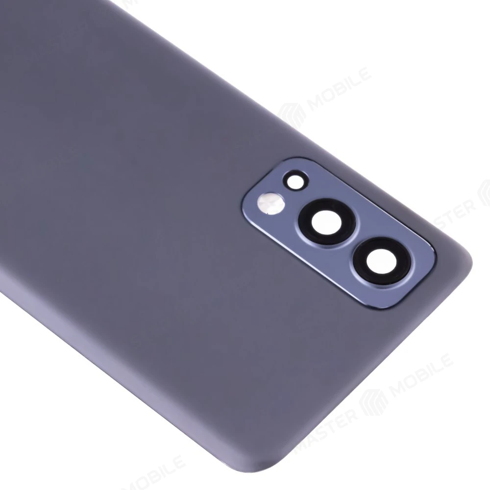 Задняя крышка для OnePlus Nord 2 5G (DN2103) (серый) (в сборе со стеклом камеры) фото №3