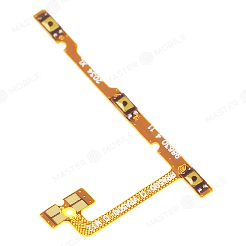 Шлейф для Realme C11 (RMX2185) / C12 (RMX2189) / C15 (RMX2180) / C25 (RMX3191) / C25S (RMX3195) с комп. (на кнопку включения и кнопки громкости)  фото №3