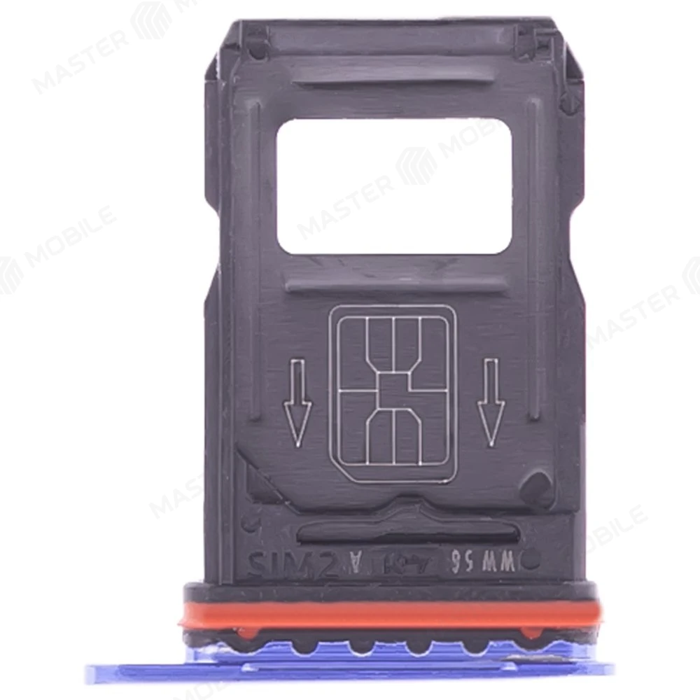 Держатель сим-карты для OnePlus 7 Pro (синий) фото №2