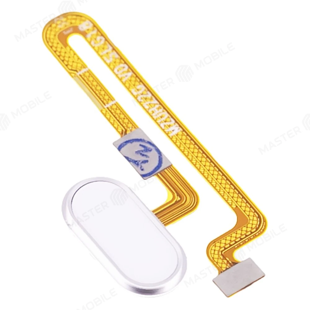 Шлейф для Meizu Pro 7 с комп. + сканер отпечатка пальца (белый)  фото №3