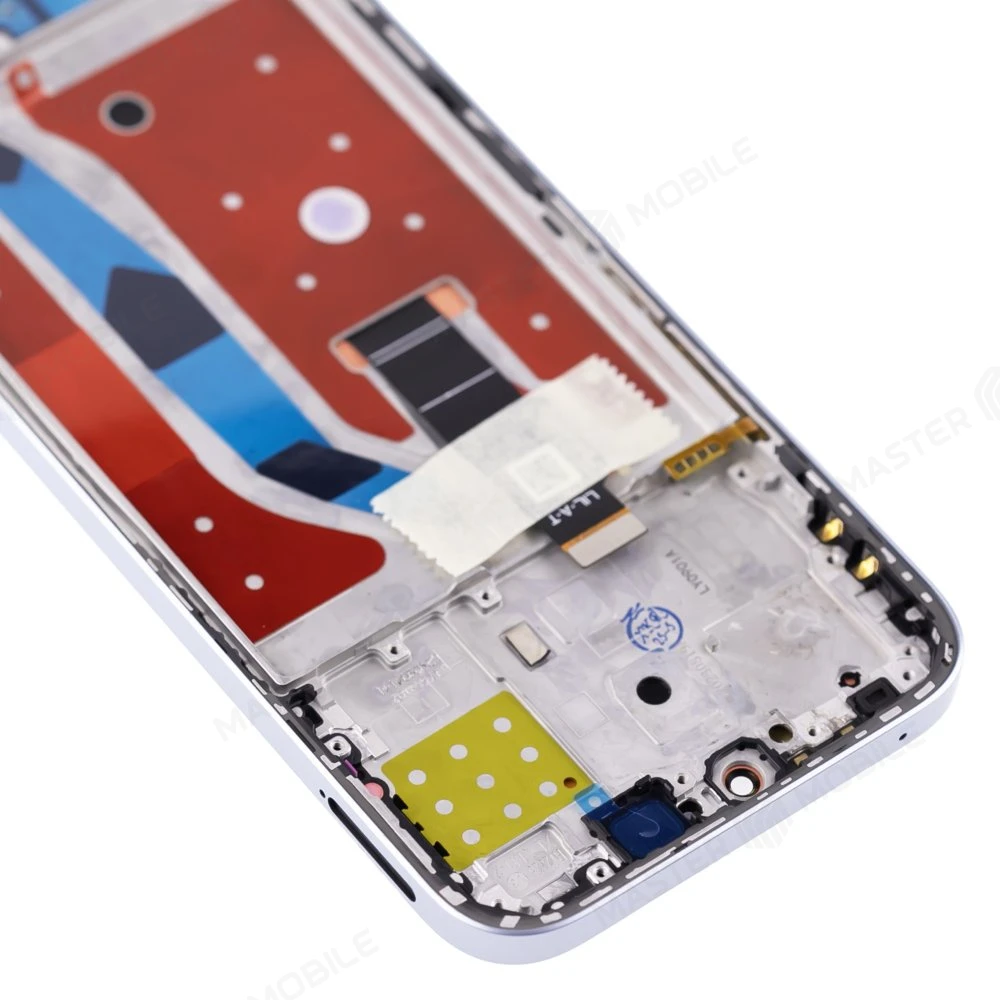 Дисплей для Huawei Honor 200 Lite (LLY-NX1) / Honor X8b (LLY-LX1) + тачскрин (серебристый) (в рамке) (ORIG100) (SP) фото №3