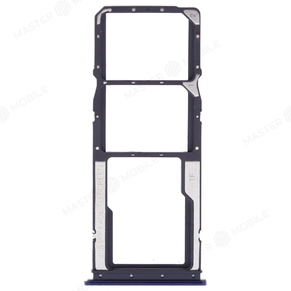 Держатель сим-карты для Xiaomi Redmi 8 (M1908C3IG) (синий)  фото №1