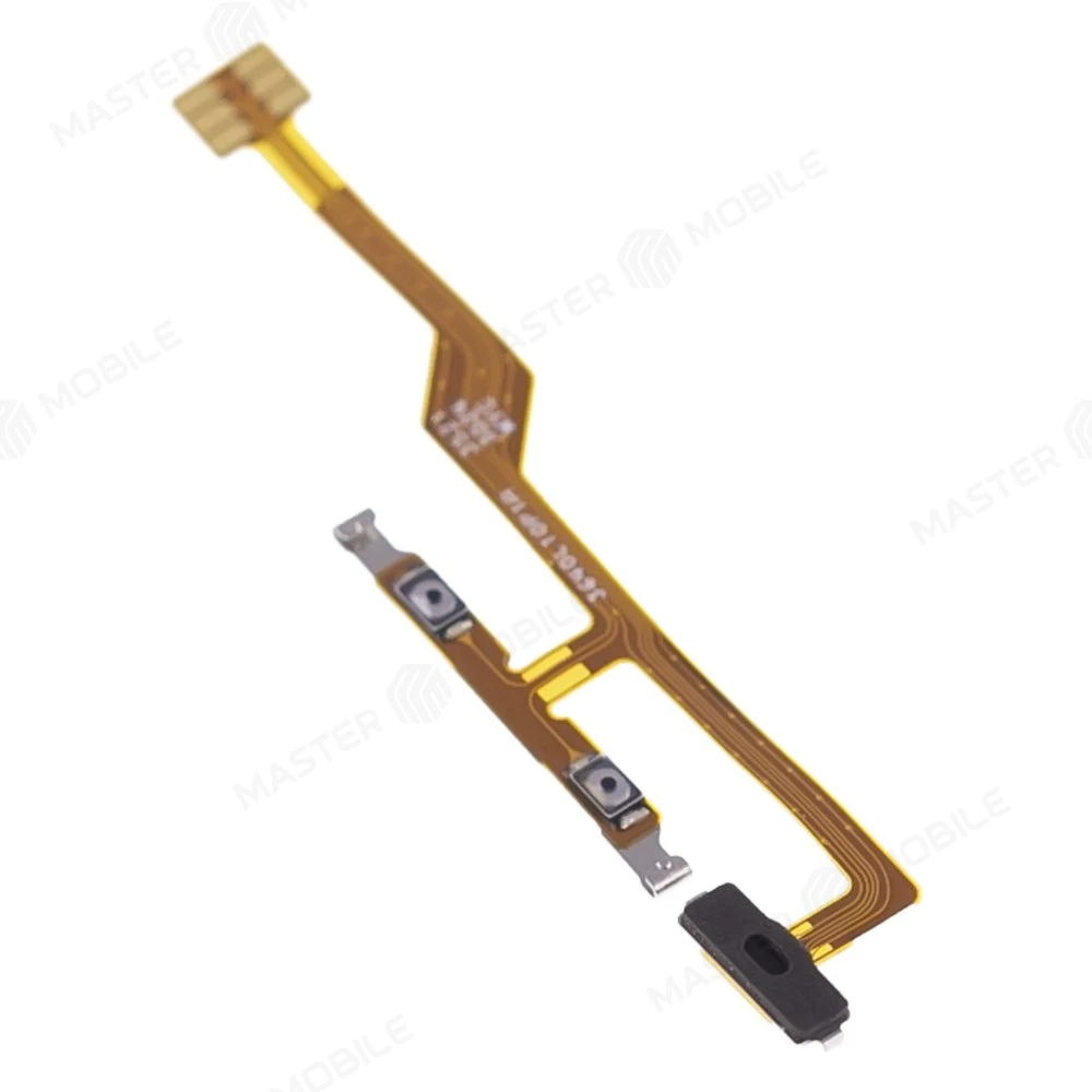 Шлейф для Xiaomi Poco F4 GT (21121210G) с комп. (на кнопки громкости) + микрофон фото №3
