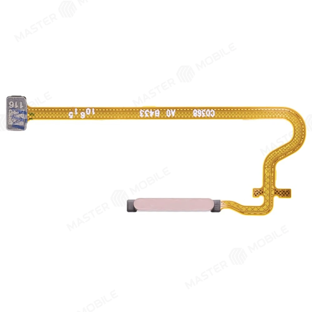 Шлейф для OPPO A3x (CPH2641) с комп. + сканер отпечатка пальца (бордовый) фото №1