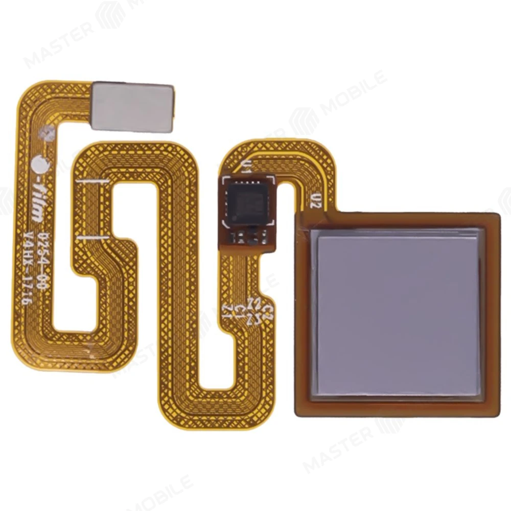 Шлейф для Xiaomi Redmi 3S / Redmi 3 Pro / Redmi 4X (MAG138) с комп. + сканер отпечатка пальца (серый)  фото №1