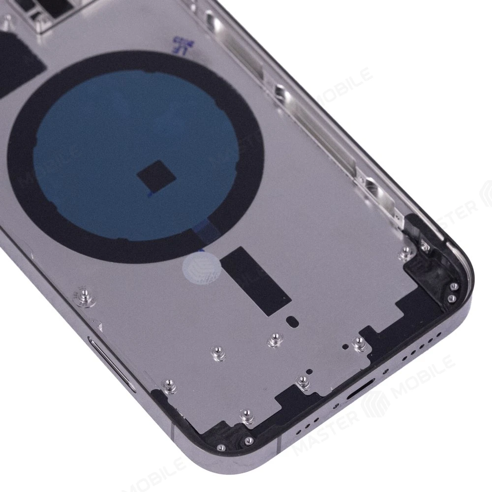 Корпус для Apple iPhone 12 Pro (серый) (Premium) фото №4