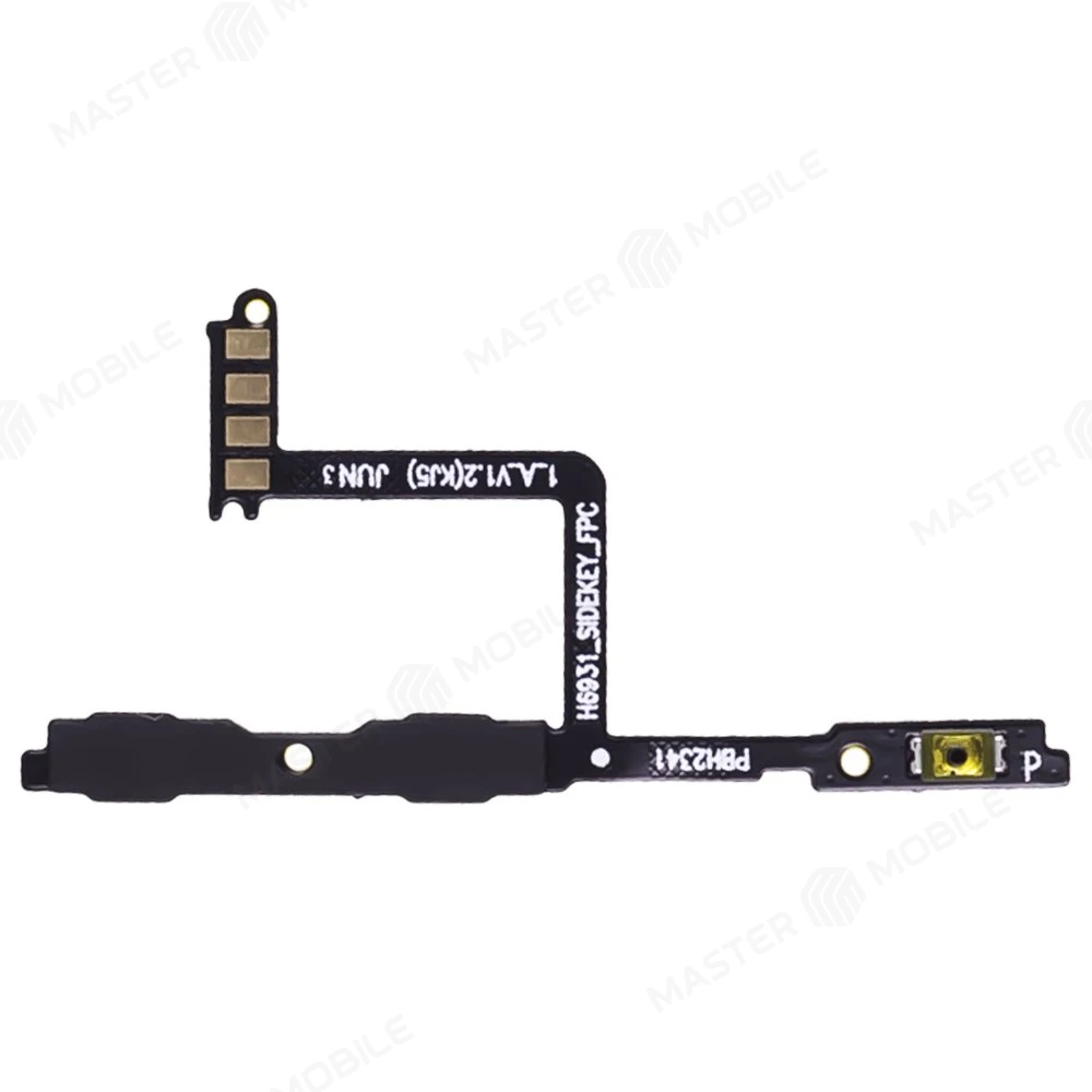 Шлейф для Tecno Spark 20 (KJ5) с комп. (на кнопку включения и кнопки громкости) фото №1