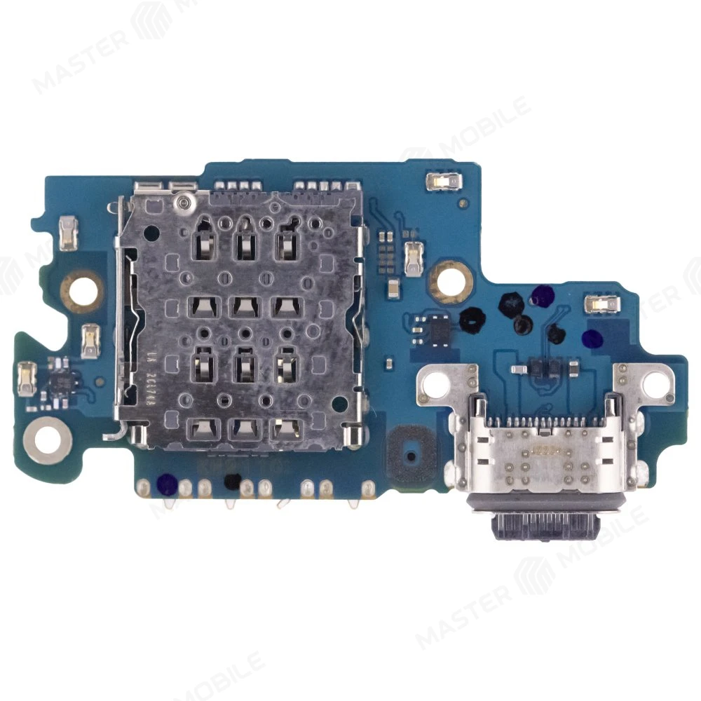 Нижняя плата для Samsung A536 Galaxy A53 5G с комп. + разъем зарядки + микрофон + разъем SIM (ORIG100) фото №2