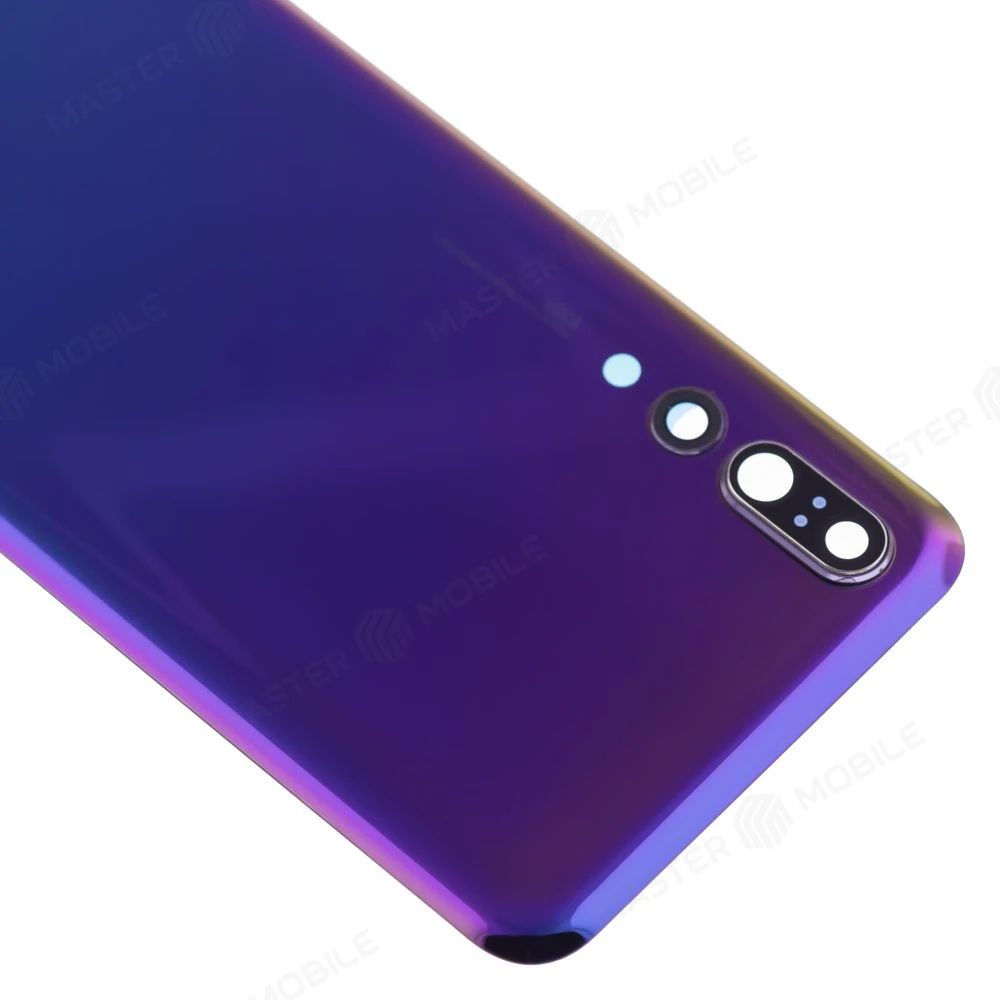 Задняя крышка для Huawei P20 Pro (CLT-L29) (фиолетовый) (в сборе со стеклом камеры) фото №3