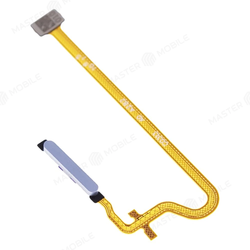 Шлейф для OPPO A18 (CPH2591) с комп. + сканер отпечатка пальца (голубой) фото №3