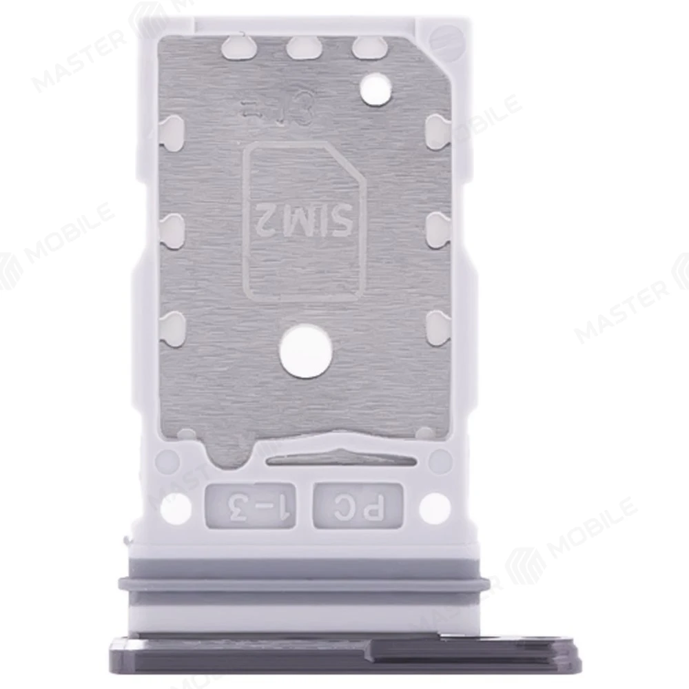 Держатель сим-карты для Samsung S908 Galaxy S22 Ultra (черный) фото №2