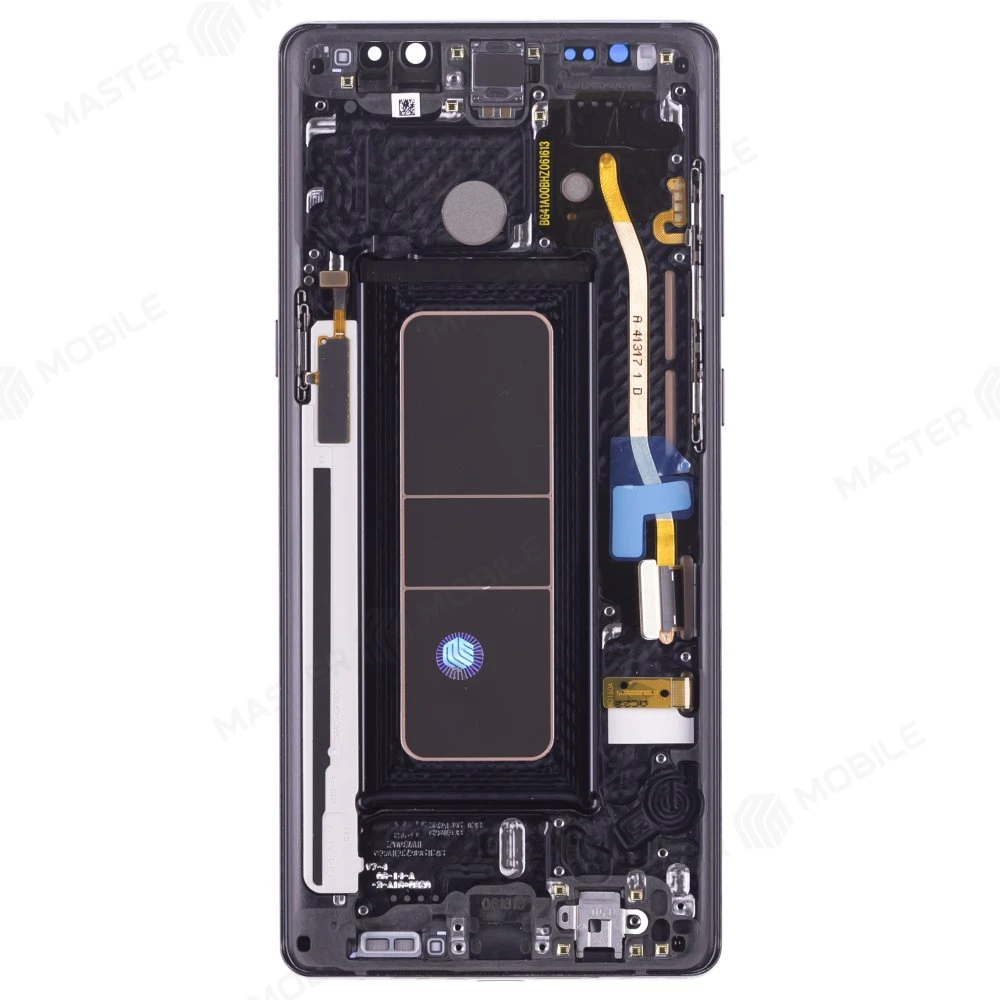 Дисплей для Samsung N950 Galaxy Note 8 + тачскрин (черный) (в рамке) (ORIG100) (возможен дефект ЛКП) фото №2