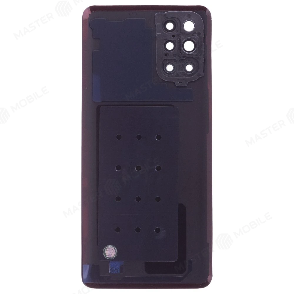 Задняя крышка для OnePlus 9R (синий) (в сборе со стеклом камеры) фото №2