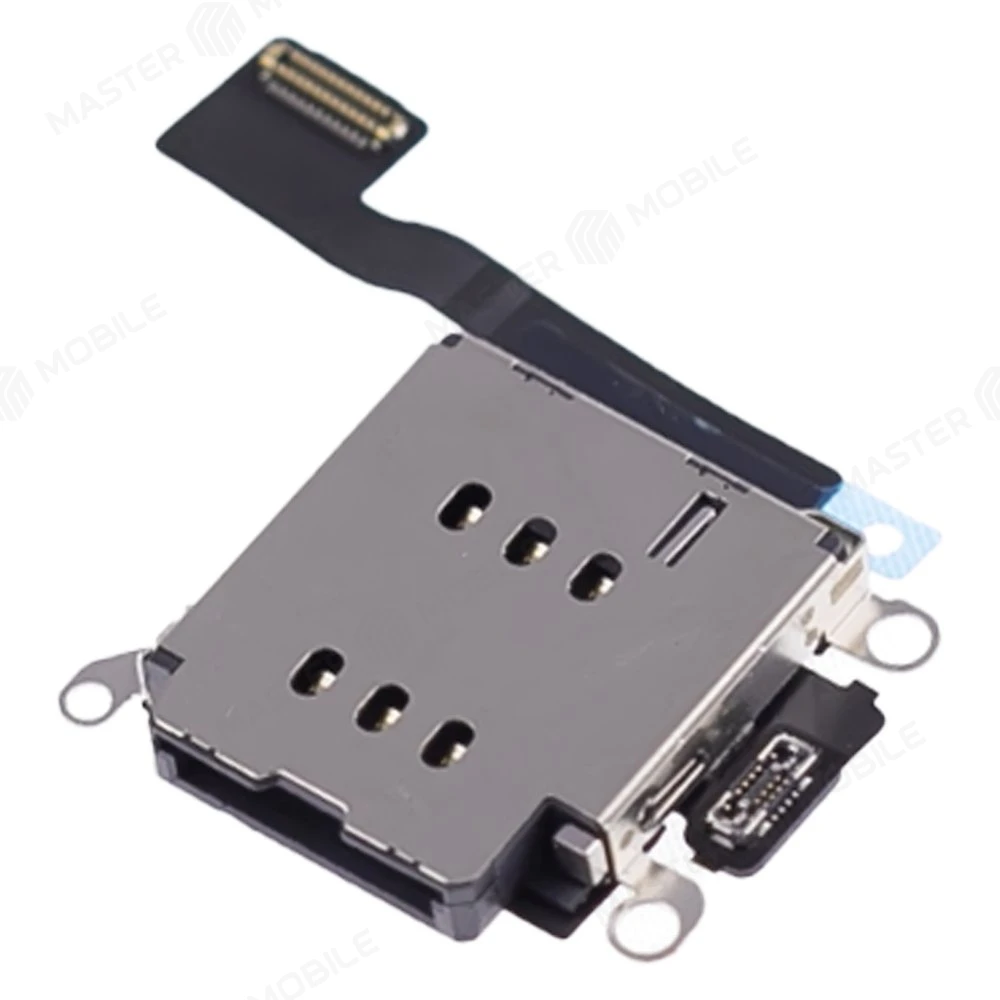 Шлейф для Apple iPhone 13 с комп. + разъем SIM (ORIG100) фото №3