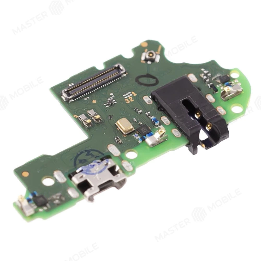 Нижняя плата для Huawei P Smart 2019 (POT-LX1) с комп. + разъем зарядки + разъем гарнитуры + микрофон (ORIG100)  фото №3