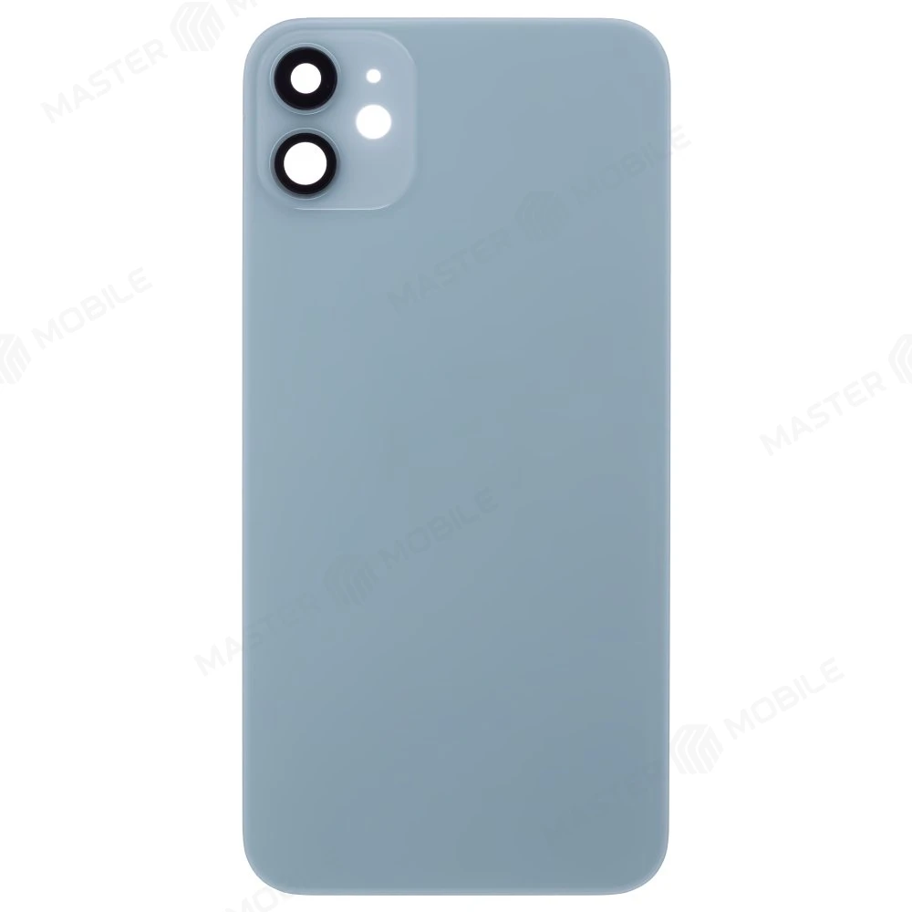 Задняя крышка для Apple iPhone 11 (зеленый) (в сборе со стеклом камеры) (Premium) фото №1