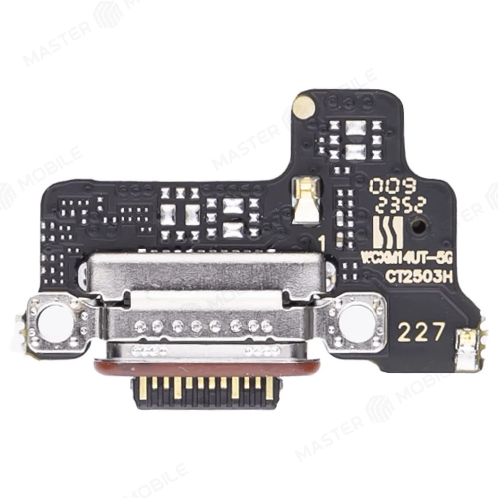 Нижняя плата для Xiaomi 14 Ultra (24030PN60G) с комп. + разъем зарядки + микрофон фото №2