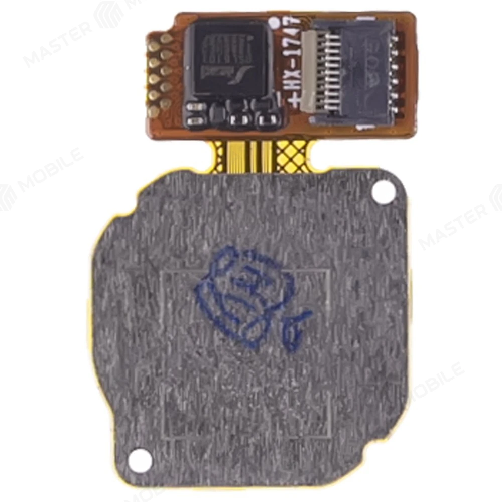 Шлейф для Huawei P20 Lite (ANE-LX1) / P8 Lite 2017 / Nova 3E (ANE-AL00) с комп. + сканер отпечатка пальца (белый)  фото №2