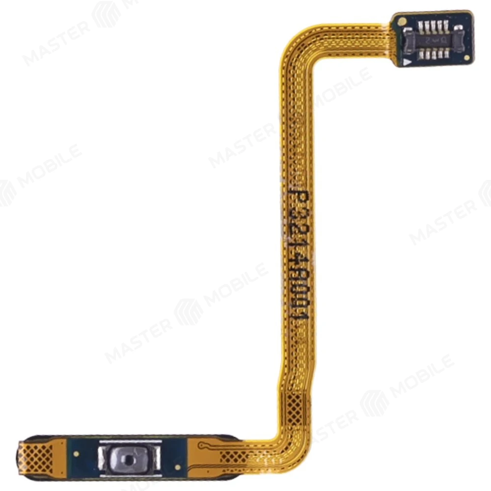 Шлейф для Samsung A245 Galaxy A24 с комп. + сканер отпечатка пальца (кнопка включения) (бордовый)  фото №2