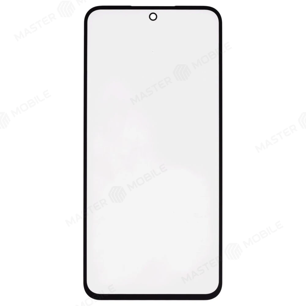 Стекло модуля для Samsung A566 Galaxy A56 5G + OCA (черный) (Premium) фото №1