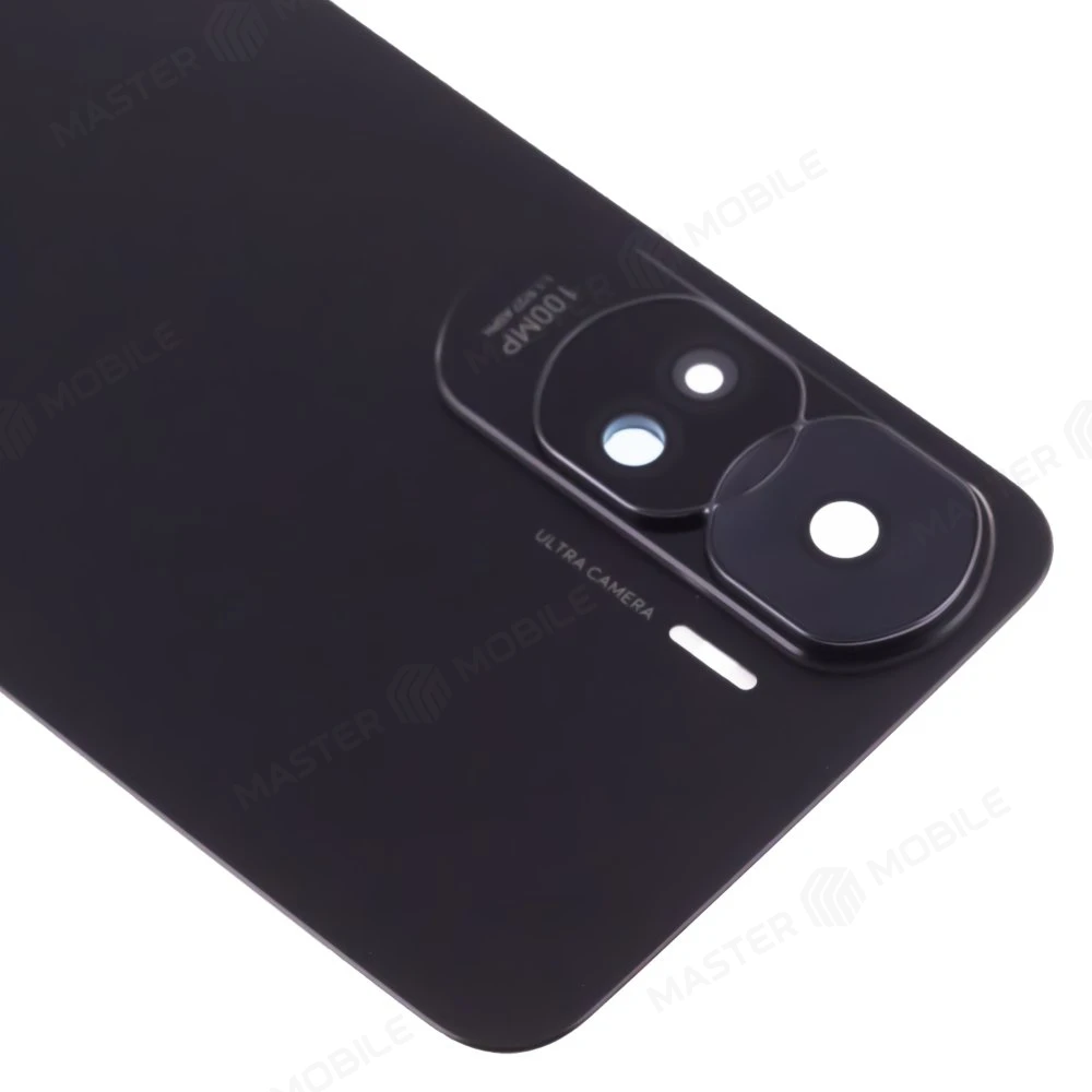 Задняя крышка для Huawei Honor 90 Lite (CRT-NX1) (черный) (в сборе со стеклом камеры) фото №3